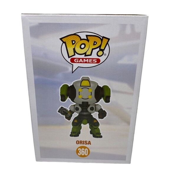 New Funko POP Games Overwatch 6" Orisa Vinyl Figure #360 Gamestop Exclusive - Picture 5 of 7